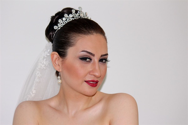 Bridal Makeup and Chignon Hair